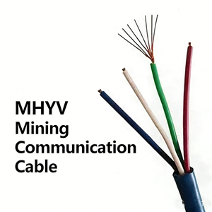MHYV Copper Mining Rubber Sheathed Flexible Cable Oil Resistant Moisture Proof for Underground Coal Mining Outdoor Industrial