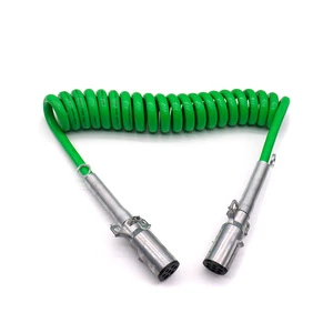 7 Way Trailer Plug Cable Wire 7 Pin Trailer Extension ABS Electric Power Cable Semi Trailer Accessories