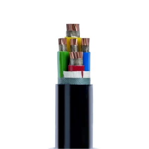 YJY Copper XLPE Insulation PE Sheath Low Voltage Power Cable 0.6/1kV Multi Core Low Smoke Halogen Free Industrial Building
