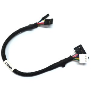DuPont 2.54-4P Terminal Harness Security Motherboard Control Cable 2695-2.5-230 PVC Multi-core Sheath Shielded Wire Cable