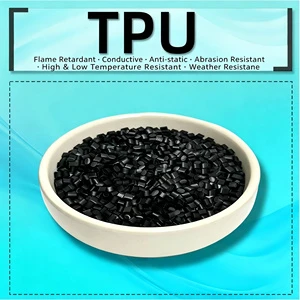 Halogen Free V0 Flame Retardant Thermoplastic Polyurethane TPU Pellets for High Performance Electrical Wire Cable Jacket