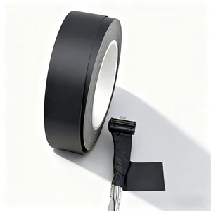 Fire Retardant High Temperature Resistance Automotive Wire Harness Electrical Tape Roll-Paper Backed Rubber Single Masking