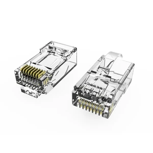 EXW High Quality Cat6 Arched RJ45 Connector Plug Shielded