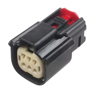 33472-0606 MX150 6Pin Waterproof Injection Molded Black Female Connector For Automotive Headlight Taillight Wiring Harness