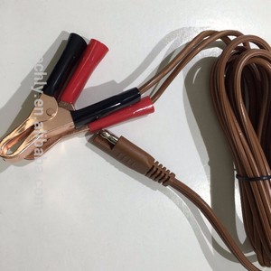 Techly Sae Plug Low Voltage Power Cable Auto Wire Assembly Spt-2 18Awg Industrial Car Harness 30A PVC Battery Clamp Copper ROSH