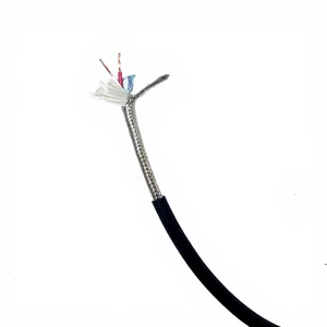 DMX-512 Twisted Pair Control Cable with PVC Jacket Braid Shielding Bare Copper Conductor 120 Ohm Impedance 100M Length