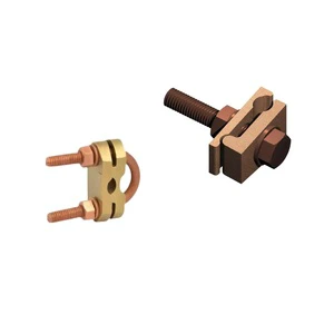 Heavy Duty Copper Grounding Clamp for Outdoor Electrical Installations Transformers and Switchgear Available at Export Price