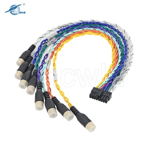 Custom 16 Pin Waterproof Equipment Twisted Cable Marine Machinery Control Cable Wire Harness