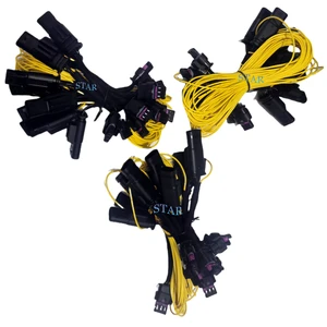 3Pin Female Male Wire Harness for Automotive Electrical Industrial Trailer Wiring Harness Auto Lamp Wire Harness