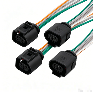 Industrial Control Wiring Harness with Nylon/PBT Insulation and Copper Core for Automobile & Electronic Systems IP65 Protection