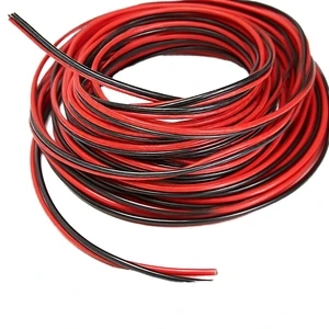 2/3 Pin 16 AWG Tinned Copper Silicone Insulated Red/Black Paralleled Low Voltage Power Station Cable 600V