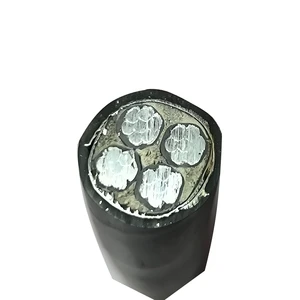 Aluminum Conductor Cable 0.6/1kV Armored YJLV22 for Underground Installation High Durability