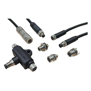 High Flex M8 Cable Connector IP67 Waterproof IEC 61076-2 3-8 Pins for Drag Chain Applications