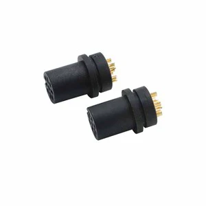 M12 X Code 8 Pin Female Metal Plug Male Shieldable IP67 Screw Cable Connector