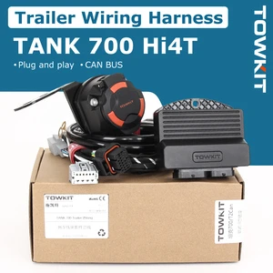 Trailer Wiring Harness for GWM Tank 700 Plug and Play,7/12/13 Pin Towing Electric Cable with CAN BUS