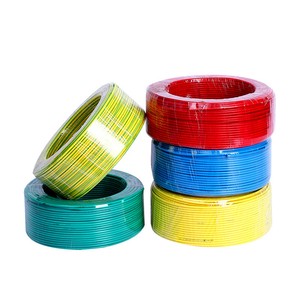 Custom PVC Insulation House Wiring Electrical Cable 0.5mm2 Copper Solid Building Wire Factory Supply