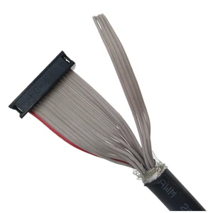 Hot Sale Black Shielded Round Flat Ribbon Idc Computer Cable Harness With Function Test