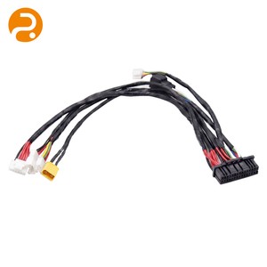 Custom Multi-Interface Industrial Wiring Harness | OFC Conductor PVC Insulated Tape Wrapped Power/Signal Cable Assembly RoHS