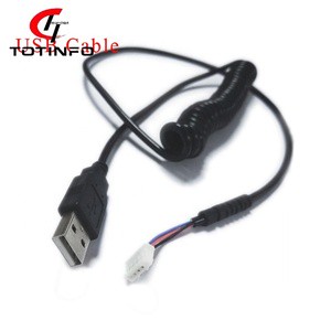 USB Cable 5/12 Pin CE Certified For USB-KBW Virtual Serial Port And -POS Interface 2-Year Warranty In Stock