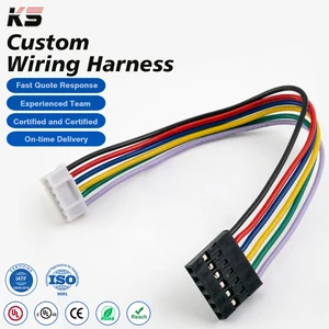 Custom Jst Ph Xh Wire Harness Cable Assembly Electronic Wiring Connector For Industrial Control Board Power Supply System