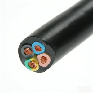 Oil Resistant Industrial Grade H07RN-F 3*35+1*10 450/750V High Tensile Strength Cable High Voltage Rating
