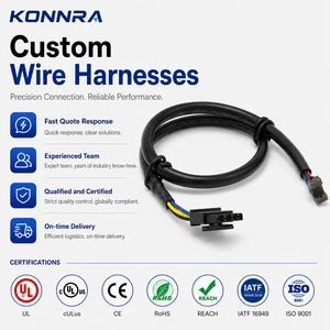 OEM MX3.0 Connector Cable Assembly 3.0mm Pitch Wire Harness For PCB Electronic Equipment