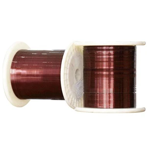 IEC Stranded Enameled Rectangular Copper Wire Manufacturers Electrical Cables and Wires Guitar Pickup Wire