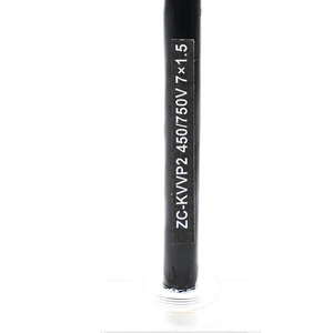 7 Core Flame retardant Category C Control Cable Taped Screened Unarmored for Industrial Use