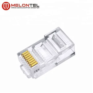 MT-5053A Gold Plated RJ45 Connector Modular Jack Plug China Supply Cat.6 & Cat.7 for Power Application