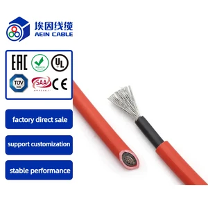 VDE+TUV Rheinland Certified H1Z2Z2-K 62930 IEC 131 PV Solar Panel Extension Tinned Copper Stranded Solar Cable