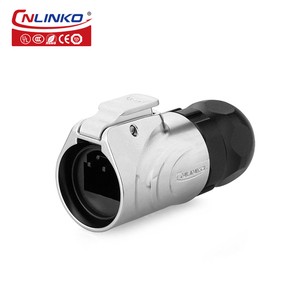 Cnlinko Customized Cable Industrial RJ45 Connector Waterproof Ip68 for Signal Transfer