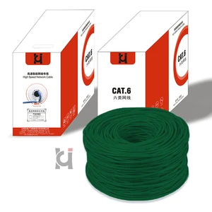 Shielded CAT 6 F/UTP Indoor Ethernet Cable Reduced Interference Communication Cable for High Density Networks