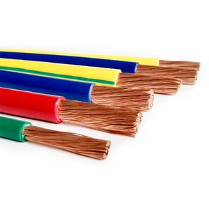 Factory Direct Sales of 450/750 Volt Stranded Copper Conductor PVC Insulated Household Building Wires