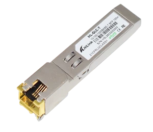 1000BASE-T 10/100/1000BASE-T Copper SFP Transceiver RJ-45 Connector