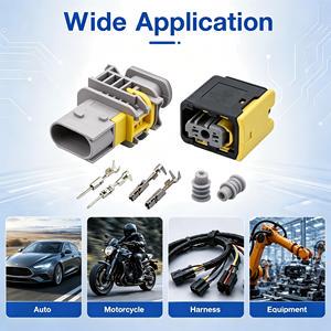 2-1418448-2/2-1418448-2 Heavy-duty 3Pin Sealed IP67 Waterproof Heavy Trucks And Construction Machinery Wiring Harness