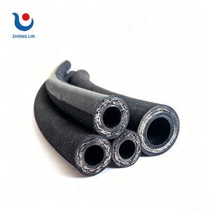 Custom 1/4 to 1 Inches 400 bar High Pressure Hydraulic Rubber Hose Hoses and Fittings