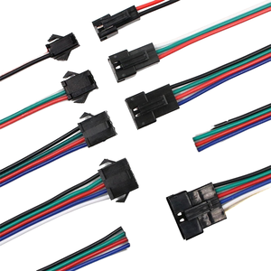 Custom JST SM Connector Wire Harness Male Female Pigtail Cable Assembly for PCB Power Electronic Equipment