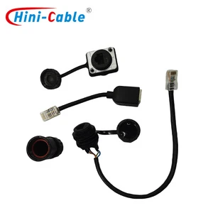 Premium Automotive Cable Assembly Industrial Electrical Wire Harness Copper Conductor PVC Insulated Multi Function Connector