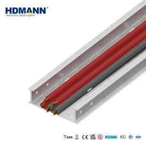 Hdmann UL ABS UV Resistant FRP Fiberglass Cable Tray for Outdoor Solar PV Farm and Renewable Energy Power Plant Management