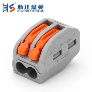 212 For Series Mini 2P 3P 4P 5P Spring Type Screw Connection Lever Nut Industrial Use Electric Wire Connection