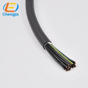 YY501 HIGH FLEXIBLE DRAG CHAIN CONTROL CABLE 2/3/4/5/6/7/8/10 Core*0.3 TRVV Multi Core Wire Cable Drag Chain
