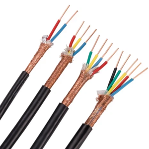 450/750V1.0mmKVVP2~60Corecopper Core PVC Insulated Copper Wire Shielded Anti-interference Control Cable Multi-core Customization