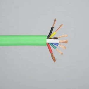 High Quality Automotive Control Cable with PVC Jacket Bare Copper Conductor Al Foil Shield for Electric Power Control