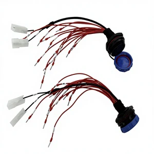 2025 New High-Temperature Safety Connector Cable Harness Assembly PTFE Insulation 150mm Length for Auto Multiple Functions