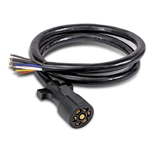 7 Pin Trailer Cable with Blade Plug for RV