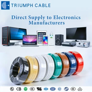 UL Certified UL1007 UL1061 Electronic Wire 18 20 22 24 26 28AWG Gauge Wires For Internal Wiring, Computers,Electronic Devices