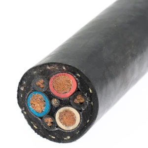 MSHA Approved for Flexible Rubber Mining Cable Heavy-duty Trailing Cable Type SHD-GC/W TypeG-GC Stranded 2000V