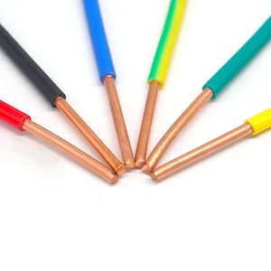 2.5mm² BV Single Core Solid Copper PVC Insulation Electric Wire for Industrial Building & House Power Cable for Construction