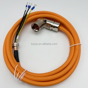 Industrial Cable High Flexible Orange Jacket Servo Motor Power Cable 6FX3002-5CL01-1AF0 Power Line