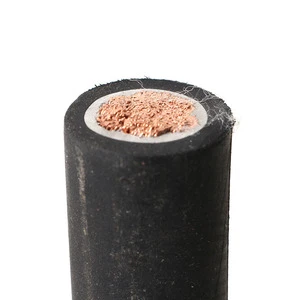 H01N2-D Single Core Copper Stranded Conductor Welding Cable Low Voltage With Rubber Insulation Welding Machine Cable